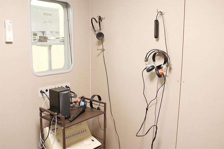 聴力検査室